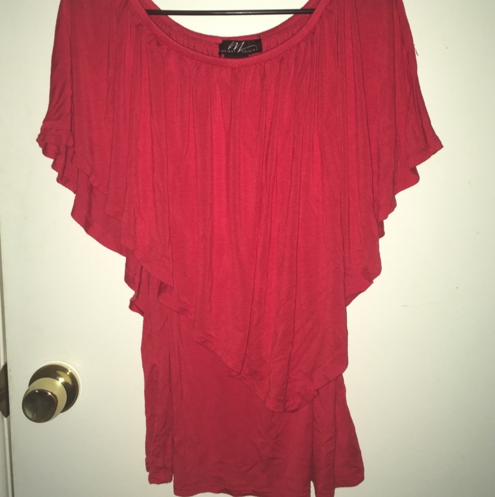 Midnight velvet top
